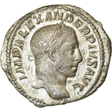 Coin, Severus Alexander, Denarius, AD 232, Rome, AU(50-53), Silver, RIC:250