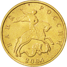 Coin, Russia, 50 Kopeks, 2004, MS(63), Brass, KM:603