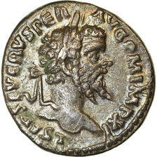 Moeda, Septimius Severus, Denarius, 197-198, Rome, AU(50-53), Prata, RIC:119a