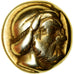 Coin, Lesbos, Mytilene, Hekte, 454-428/7 BC, EF(40-45), Electrum, HGC:6-963var