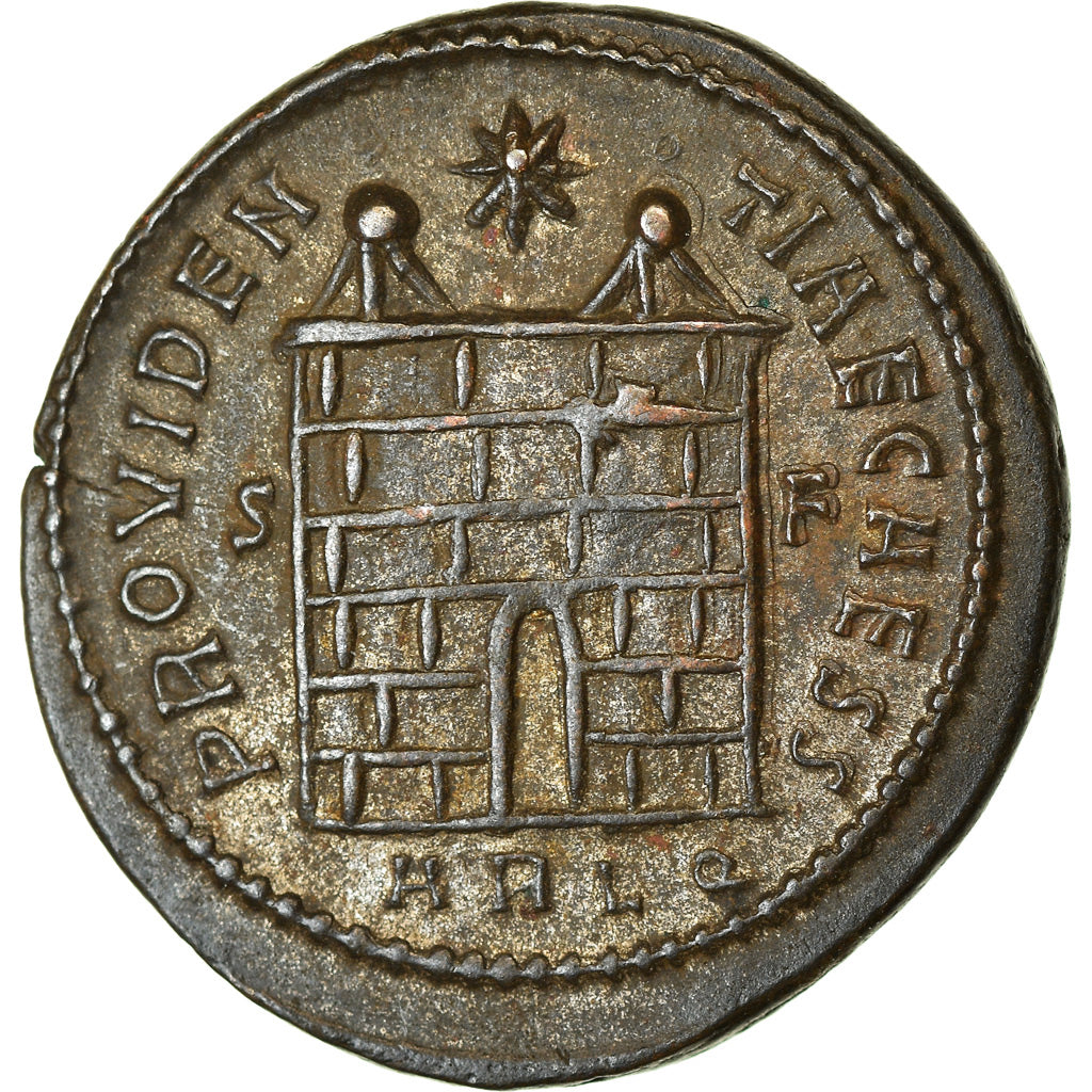 Monnaie, Constance II, Follis, 327, Arles, SUP, Bronze, RIC:312