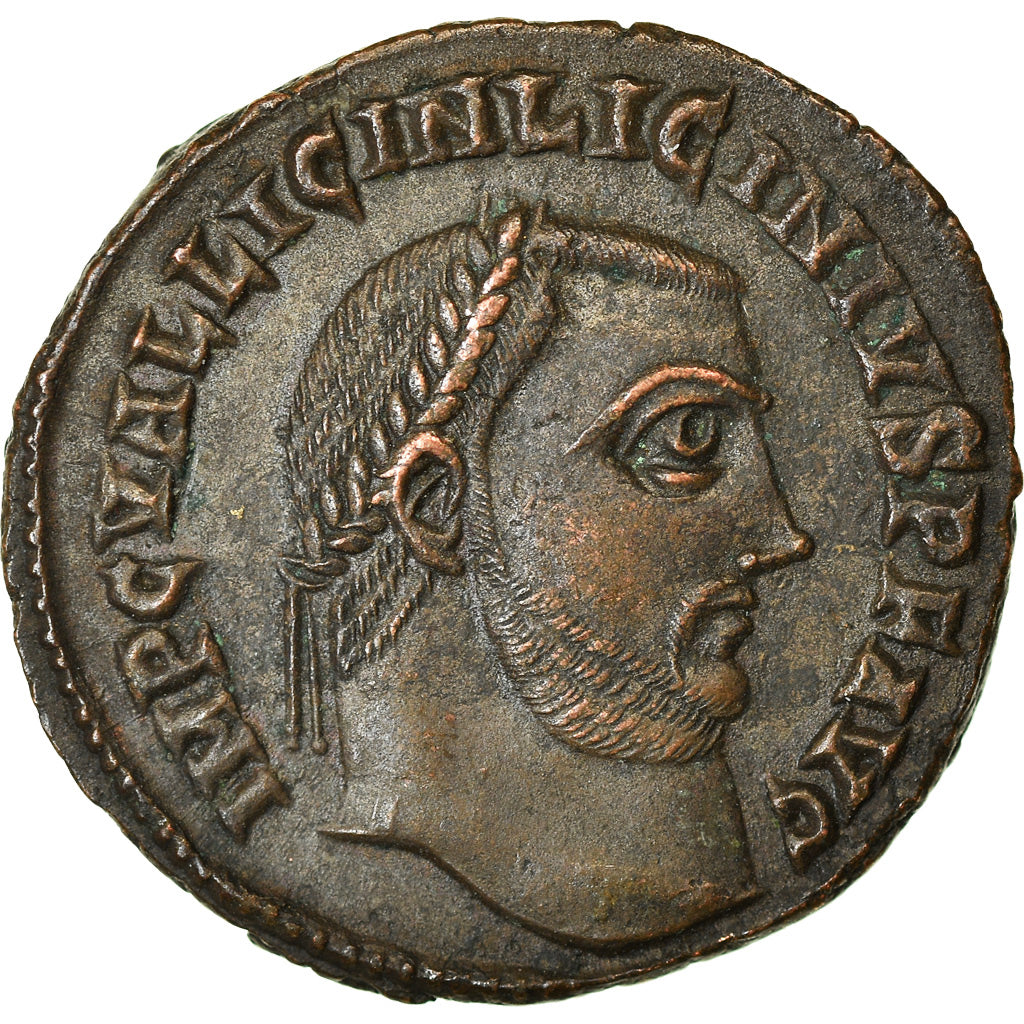 Coin, Licinius I, Follis, 316-317, Alexandria, AU(55-58), Bronze, RIC:18