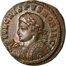Münze, Crispus, Follis, 322, Trier, VZ, Bronze, RIC:347