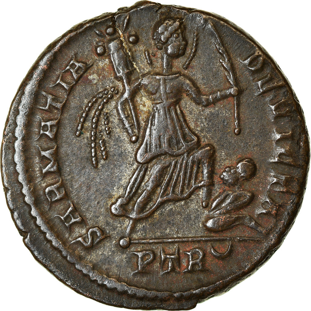 Coin, Constantine I, Follis, 323-324, Trier, AU(50-53), Bronze, RIC:435