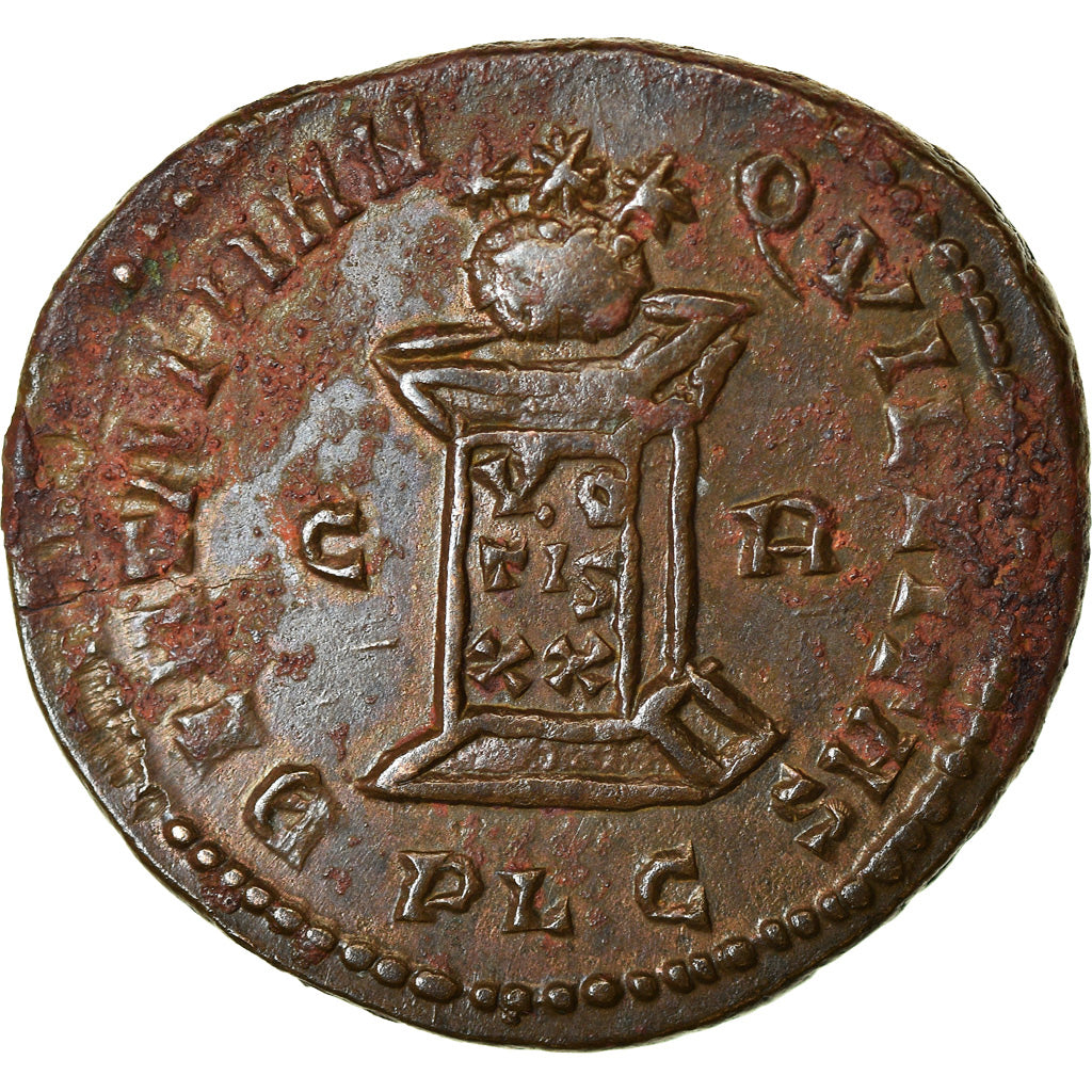 Coin, Constantine I, Follis, 321, Arles, AU(50-53), Bronze, RIC:129