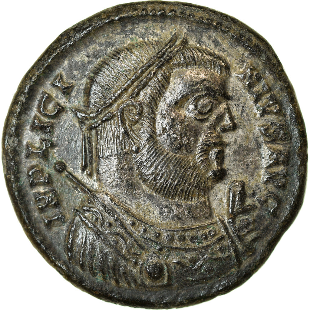 Coin, Licinius I, Follis, 316-317, Heraclea, AU(55-58), Bronze, RIC:48