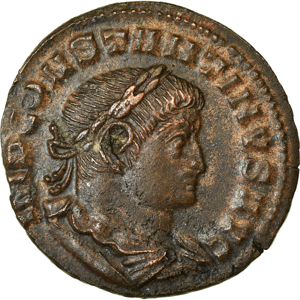 Coin, Constantine I, Follis, 313-314, Lyon - Lugdunum, AU(55-58), Bronze, RIC:5.