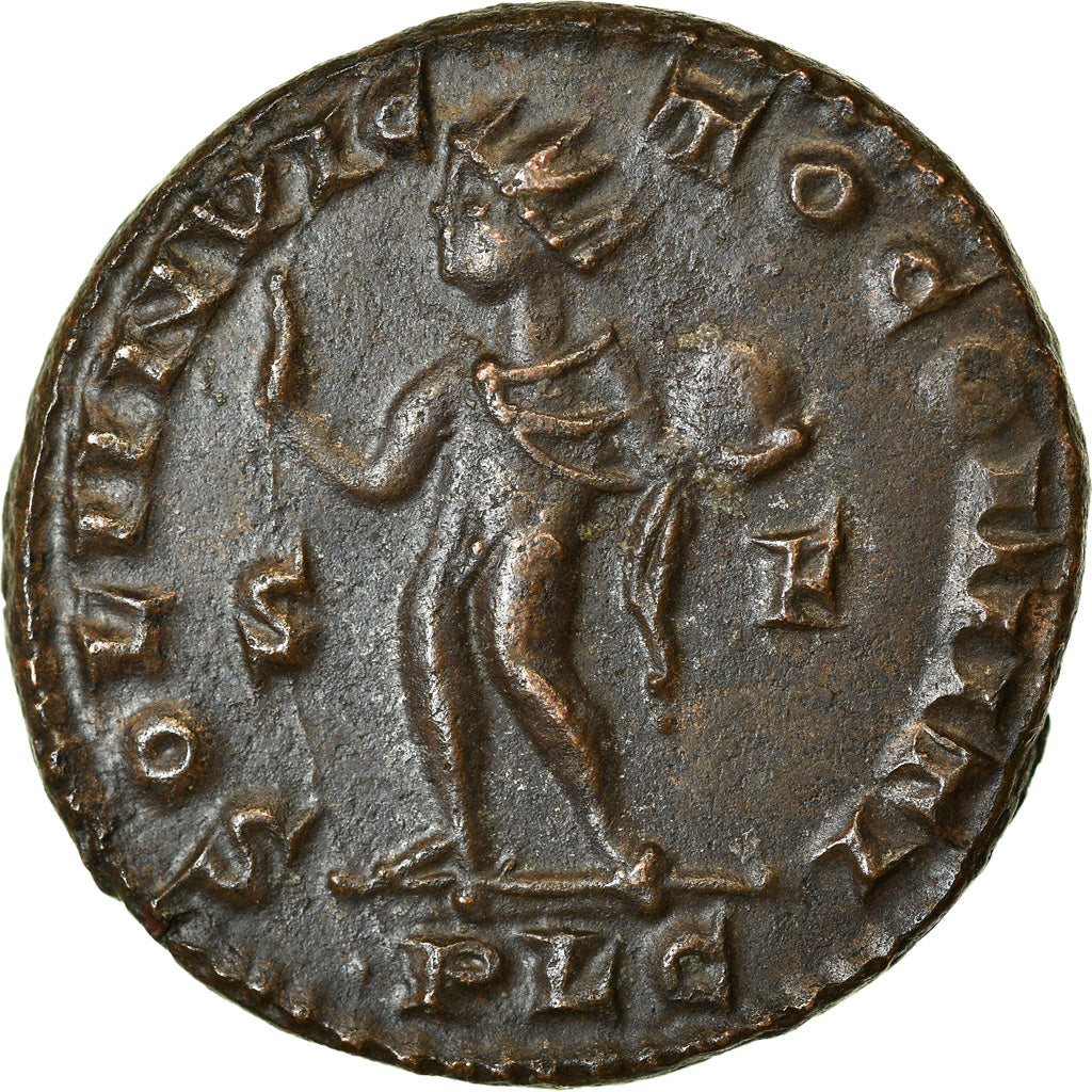 Coin, Constantine I, Follis, 313-314, Lyon - Lugdunum, AU(55-58), Bronze, RIC:5.