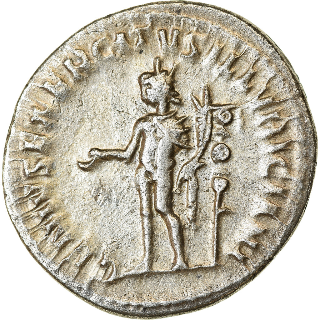 Coin, Trajan Decius, Antoninianus, 249-251, Rome, AU(50-53), Billon, RIC:16c