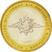 RUSSIA, 10 Roubles, 2002, Moscow, KM #752, MS(63), Bi-Metallic, 27, 8.21