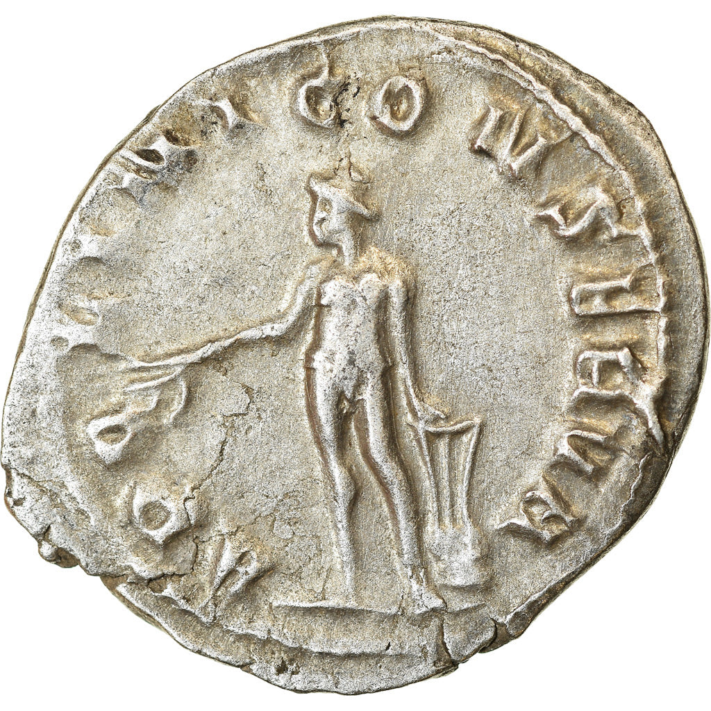 Coin, Valerian I, Antoninianus, 254-256, Rome, AU(55-58), Billon, RIC:73