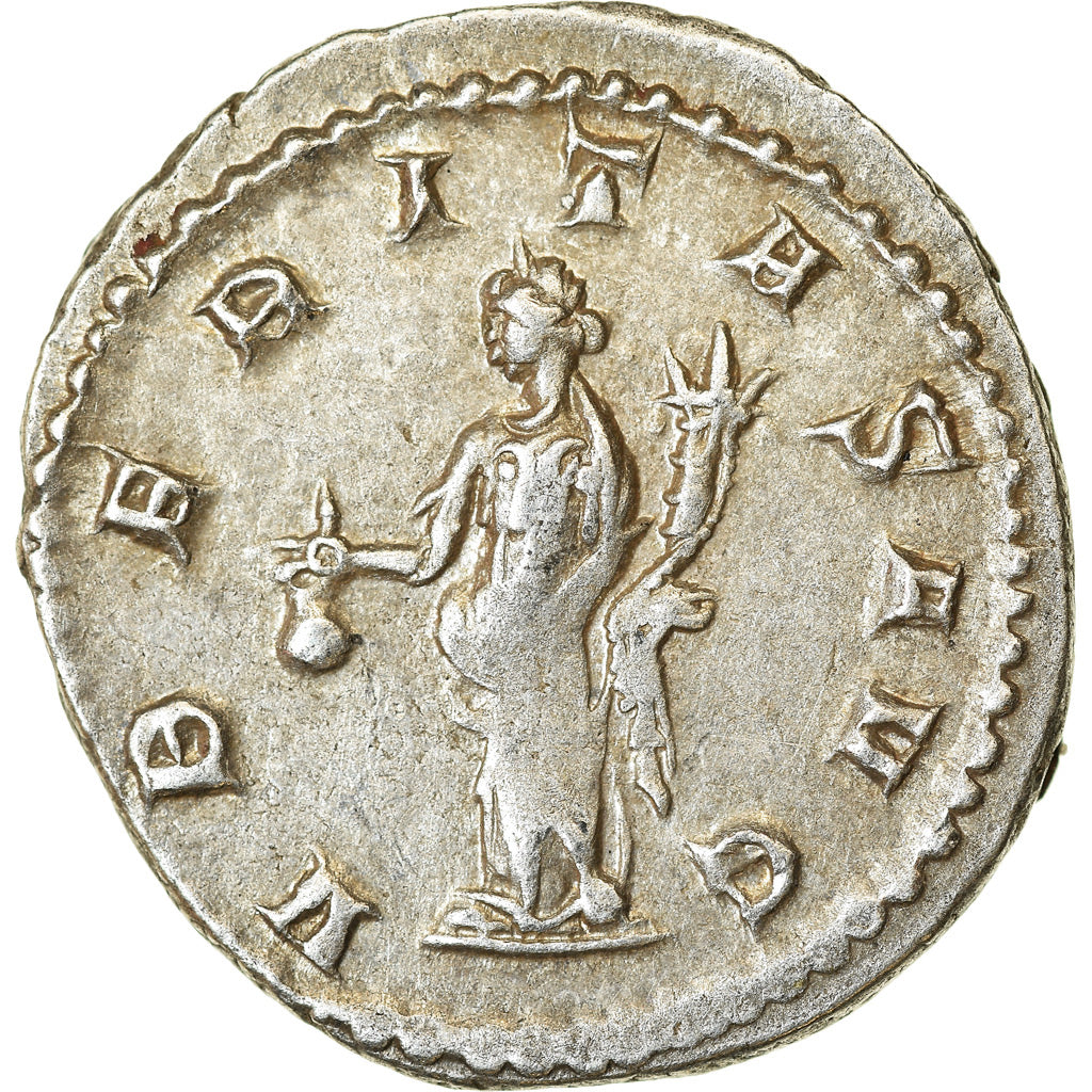 Moneda, Trajan Decius, Antoninianus, 249-251, Rome, MBC+, Vellón, RIC:28b