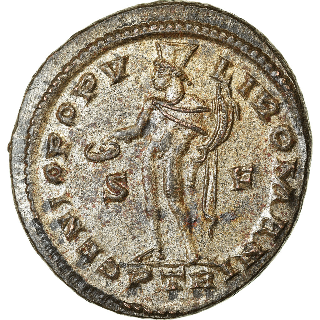 Monnaie, Galère, Follis, 303-305, Trèves, SUP, Billon, RIC:602b