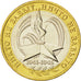 Coin, Russia, 10 Roubles, 2005, MS(63), Bi-Metallic, KM:827