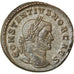 Coin, Constantius I, Follis, 296-297, Trier, AU(55-58), Billon, RIC:213a