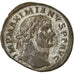 Coin, Maximianus, Follis, 296-297, Trier, AU(50-53), Billon, RIC:170b