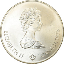 Coin, Canada, Elizabeth II, Boxing, 5 Dollars, 1976, AU(55-58), Silver, KM:108