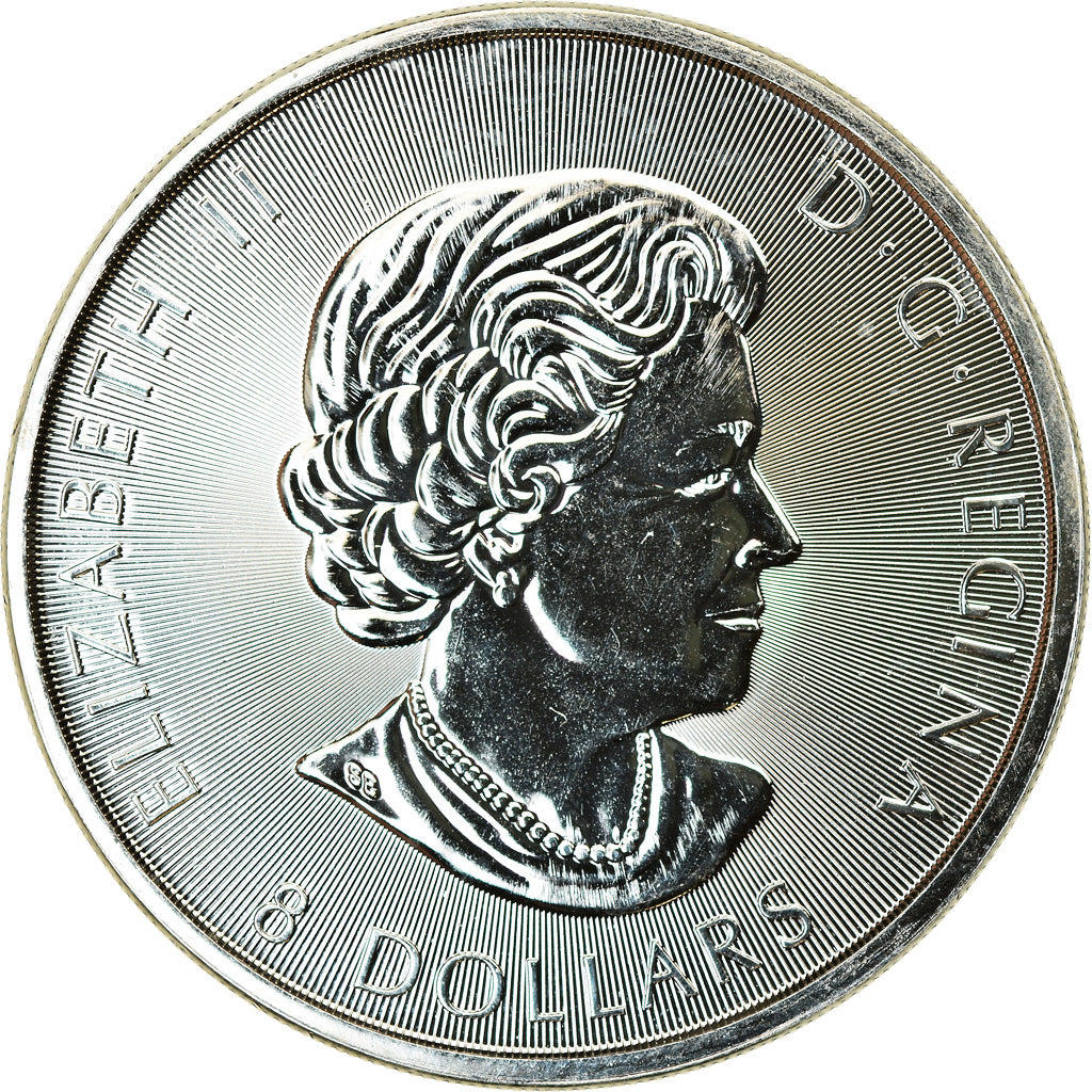 Moneda, Canadá, Snow Falcon, 8 Dollars 1,5 Oz, 2016, FDC, Plata