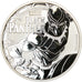 Coin, Tuvalu, Black Panther, 1 Dollar, 1 Oz, 2018, MS(65-70), Silver