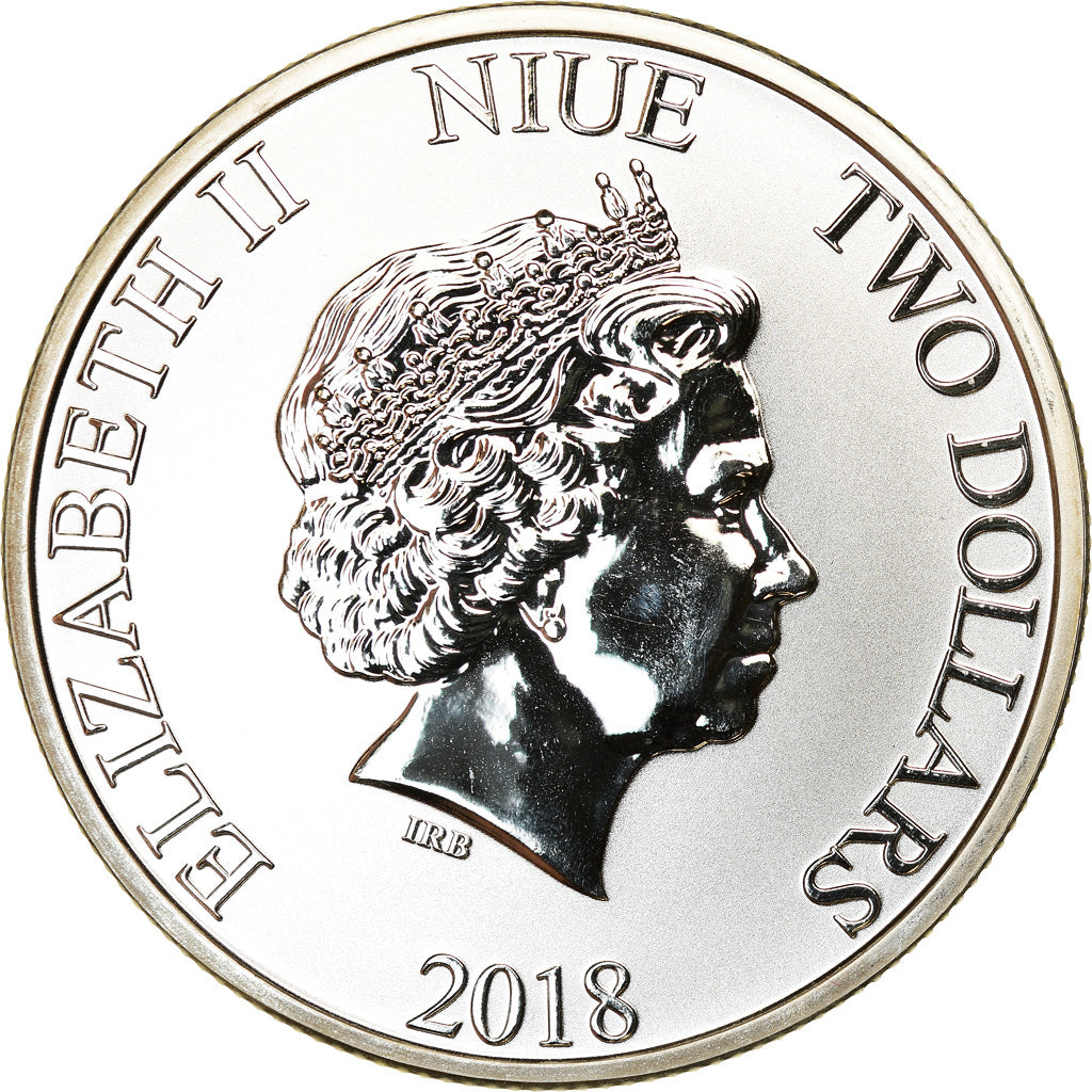 Moneda, Niue, Starwars - Stormtrooper, 2 Dollars, 2018, FDC, Plata