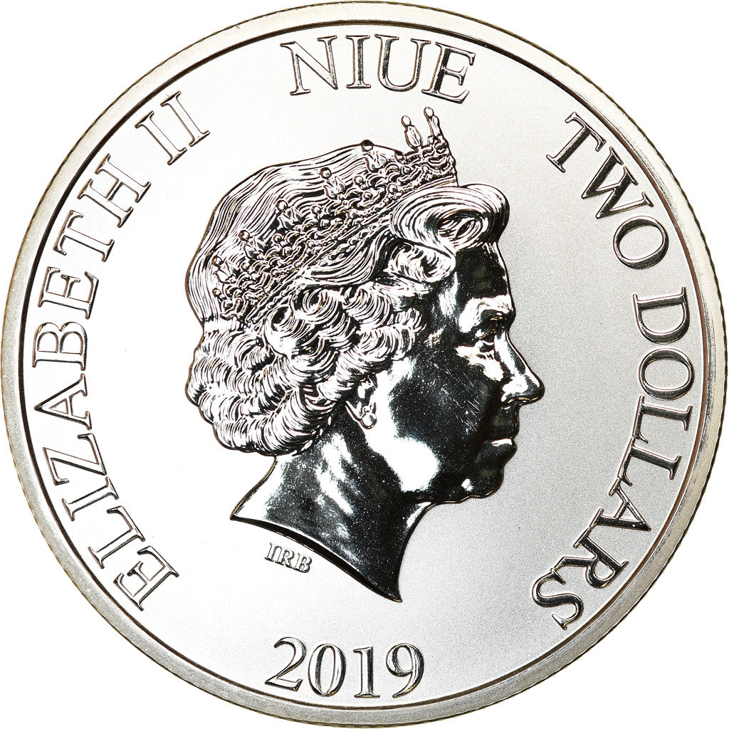 Moneda, Niue, Star Wars - Clone Trooper, 2 Dollars, 2019, FDC, Plata