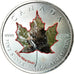 Munten, Canada, Maple Leaf, 5 Dollars, 2016, Little Wild Ones, FDC, Zilver