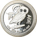 Moeda, Niuê, Athena Owl, 2 Dollars, 2018, 1 Oz, MS(65-70), Prata