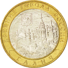 RUSSIA, 10 Roubles, 2009, KM #984, MS(63), Bi-Metallic, 27, 8.11