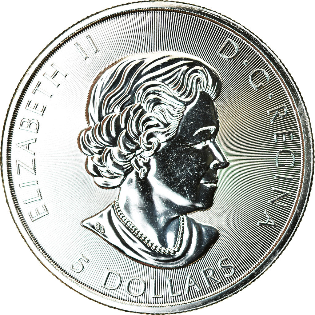 Coin, Canada, 150 years of Canada, 5 Dollars, 2017, 1 Oz, MS(65-70), Silver