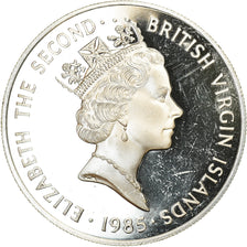 Coin, BRITISH VIRGIN ISLANDS, Elizabeth II, Sextant, 20 Dollars, 1985, Franklin