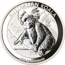 Moneda, Australia, Australian Koala, 1 Dollar, 2018, 1 Oz, FDC, Plata
