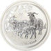 Munten, Australië, Year of the Goat, Dollar, 2015, 1 Oz, FDC, Zilver