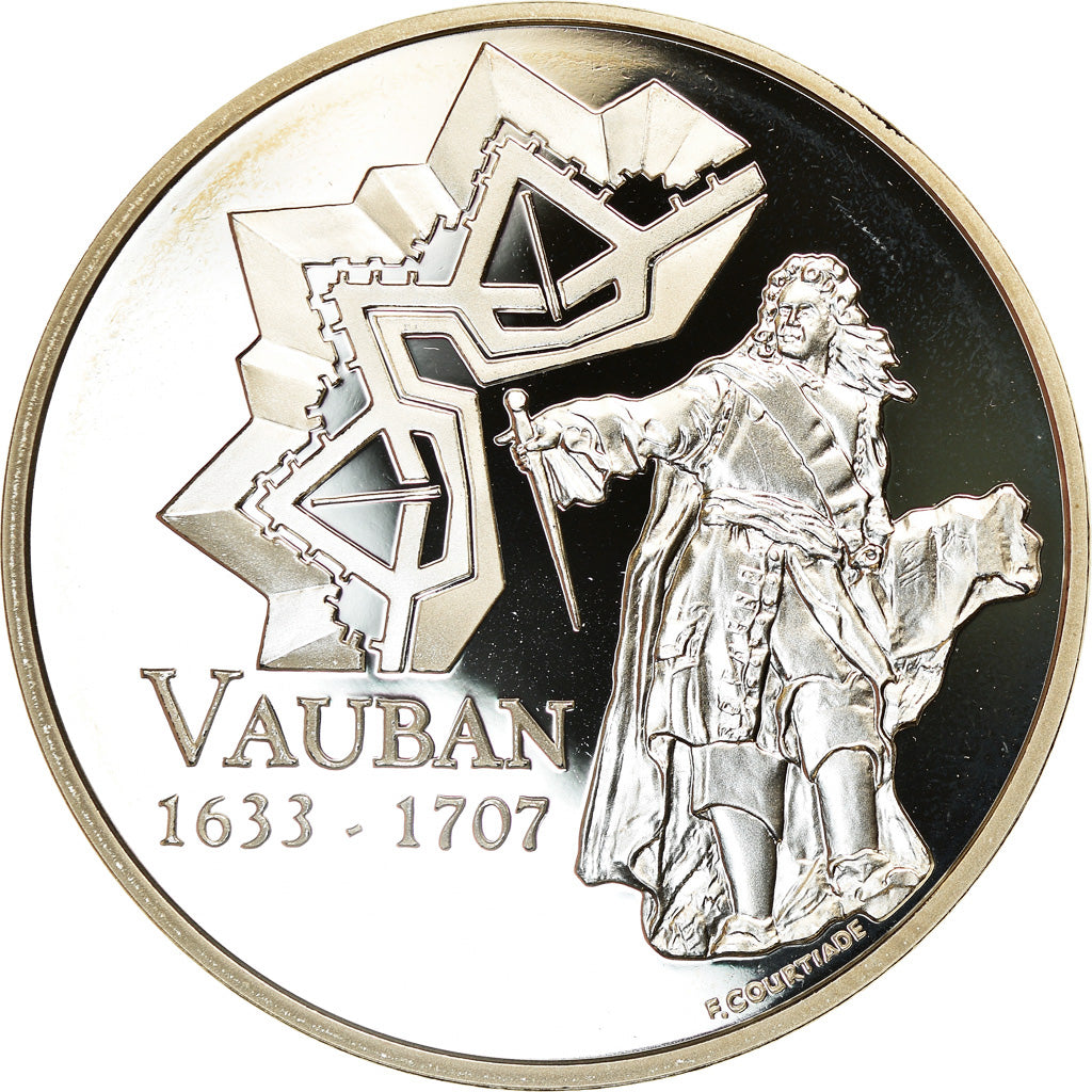 France, Le Prestre de Vauban, 1-1/2 Euro, 2007, FDC, Argent, KM:1462