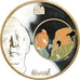 France, Tintin & the Professor, 1-1/2 Euro, 2007, MS(65-70), Silver, KM:1505