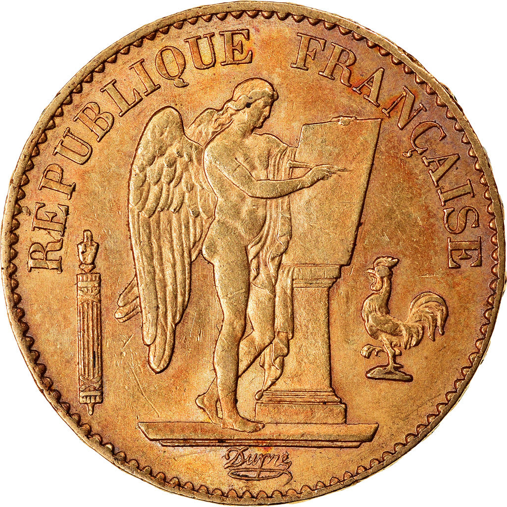 Monnaie, France, Génie, 20 Francs, 1878, Paris, SUP, Or, Gadoury:1063, KM:825