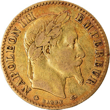 Monnaie, France, Napoleon III, 10 Francs, 1868, Paris, TTB, Or, Gadoury:1015