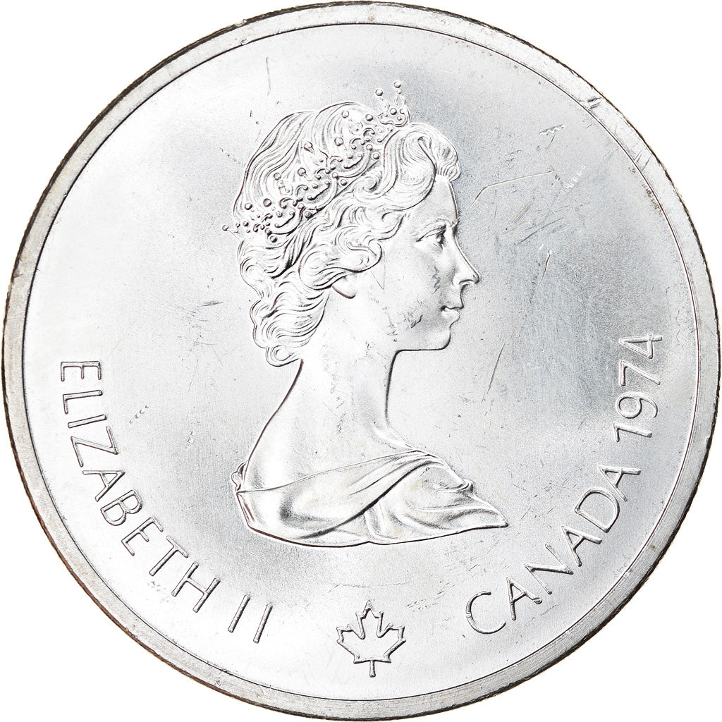 Coin, Canada, Elizabeth II, Panthéon, 10 Dollars, 1974, MS(60-62), Silver
