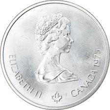 Coin, Canada, Elizabeth II, Shot put, 10 Dollars, 1975, MS(63), Silver, KM:103