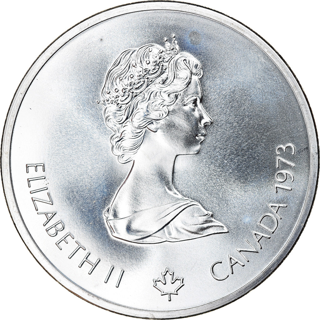 Coin, Canada, Elizabeth II, Montreal Skyline, 10 Dollars, 1973, MS(65-70)