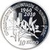 Francia, Monnaie de Paris, 10 Euro, 50eme anniversaire du Nouveau Franc, 2010