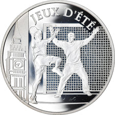 France, Monnaie de Paris, 10 Euro, JO 2012, Handball, 2010, Proof, FDC, Argent