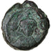 Moneda, Heraclius, 12 Nummi, 618-628, Alexandria, MBC, Cobre, Sear:855