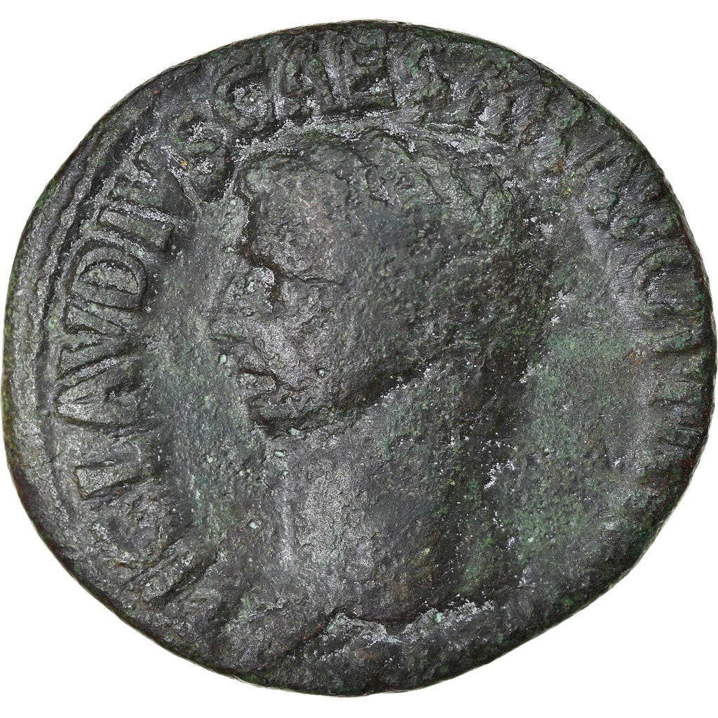 Coin, Claudius, As, 42-43, Rome, VF(20-25), Bronze, RIC:116