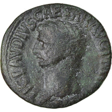 Moneta, Claudius, As, 42-43, Rome, VF(20-25), Bronze, RIC:116