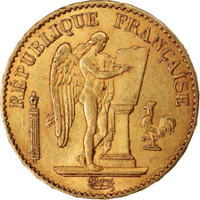 Münze, Frankreich, Génie, 20 Francs, 1877, Paris, SS+, Gold, KM:825