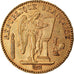 Coin, France, Génie, 20 Francs, 1871, Paris, AU(50-53), Gold, KM:825