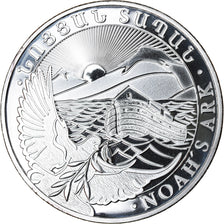 Moneta, Armenia, Noah's Ark, 500 Dram, 2016, 1 Oz, FDC, Argento, KM:196