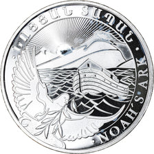 Coin, Armenia, Noah's Ark, 500 Dram, 2015, 1 Oz, MS(65-70), Silver, KM:196