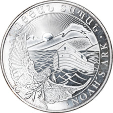 Coin, Armenia, Noah's Ark, 500 Dram, 2012, 1 Oz, MS(65-70), Silver, KM:196