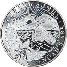Coin, Armenia, Noah's Ark, 200 Dram, 2014, 1/2 Oz, MS(65-70), Silver, KM:197.1
